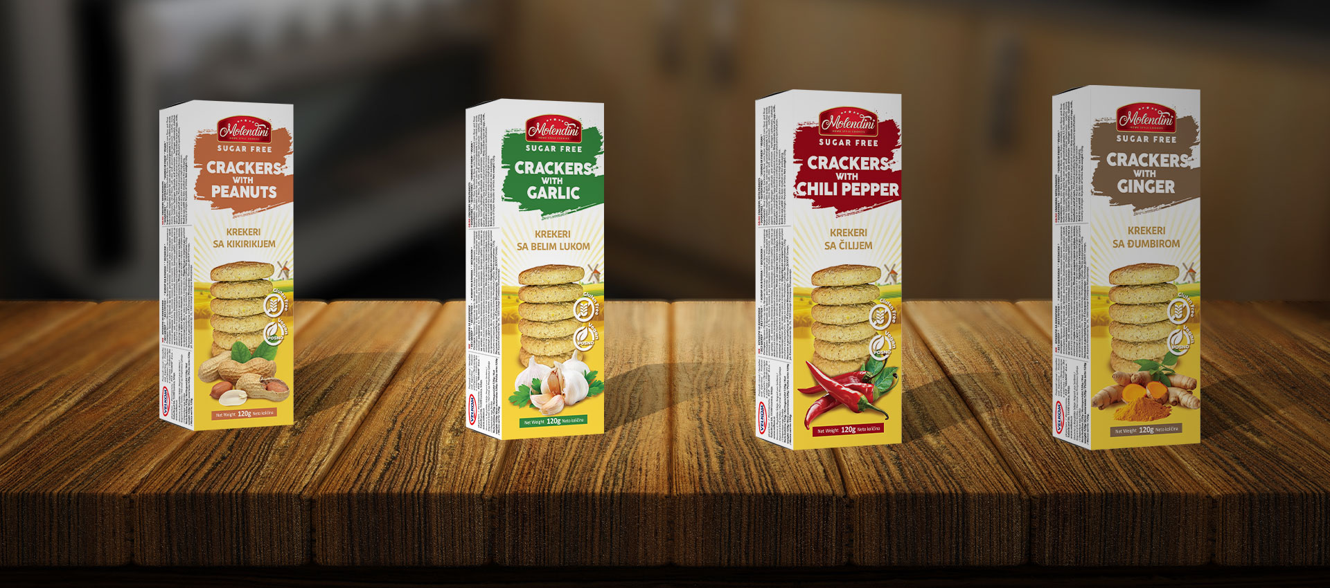 Molendini | Crackers with spices